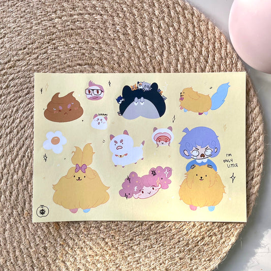 Bee and Puppycat Inspired Stickers